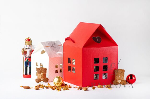 Kalėdinis staigmenų namelis 